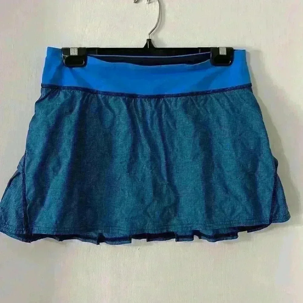 Lululemon Pacesetter cornflower skirt